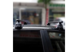 Menabo Μπάρες Οροφής Μεταλλικές για Opel Grandland X 5D 2017 (Σετ με πόδια)