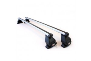 Menabo Μπάρες Οροφής Αλουμινίου 112εκ. για Seat Inca Van 1995-2003 (Σετ με πόδια)