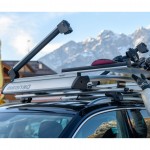 Menabo Βάση Οροφής Σκι Αλουμινίου για 6 Ζευγάρια Σκι - 4 Snowboard