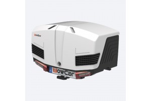 Μπαγκαζιερα Κοτσαδορου 400 LT Towbox V3 Arctic White (ΛΕΥΚΟ) Με Led Φαναρια