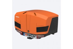 Μπαγκαζιερα Κοτσαδορου 400 LT Towbox V3 Sport Orange (ΠΟΡΤΟΚΑΛΙ) Με Led Φαναρια