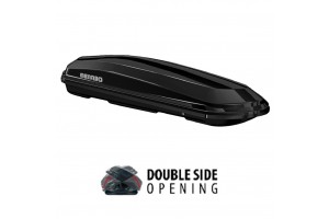 Μπαγκαζιέρα Οροφής Diamond 450 Μαύρη Διπλο Ανοιγμα