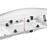 Μπαγκαζιερα 500L FULL-SIZE WB753 Whispbar Γυαλιστερη Λευκη