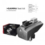 Menabo Kit Άκρα-Πόδια Gamma για Μπάρες Οροφής Blade/Profile (Flush Railing) 2τμχ