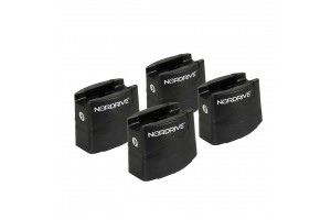 Nordrive Kit Άκρα-Πόδια για Μπάρες Vw Caddy/Caddy Life 5D 4τμχ