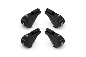 Nordrive Kit Άκρα-Πόδια για Μπάρες Αλουμινίου SW με Κλειδί 4τμχ