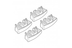 Nordrive Kit Άκρα-Πόδια για Μπάρες Bmw Σειρα 4 F32 2013
