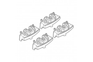Nordrive Kit Άκρα-Πόδια για Μπάρες Hyundai i30 Station Wagon 2012 4τμχ