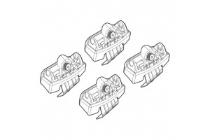 Nordrive Kit Άκρα-Πόδια για Μπάρες Alfa Romeo Giulia 2016