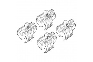 Nordrive Kit Άκρα-Πόδια για Μπάρες Alfa Romeo Stelvio 2017