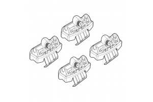 Ford KA 2016> Kit Ακρα (ΠΟΔΙΑ) Για Μπαρες Nordrive