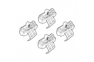 Nordrive Kit Άκρα-Πόδια για Μπάρες Volvo S60 4d 2019