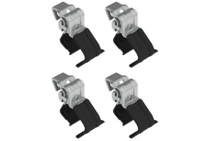 Nordrive Clamp Kit Άκρα-Πόδια για Μπάρες Snap Steel και Snap Alu K-1 4τμχ