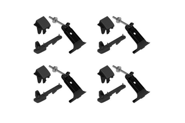 Nordrive Clamp Kit Άκρα-Πόδια για Μπάρες Snap Steel K-8