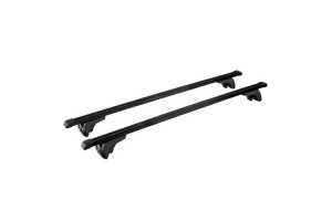 Nordrive Μπάρες Οροφής Μεταλλικές 120εκ. Universal για Αυτοκίνητα με Εργοστασιακές Μπάρες (Σετ με πόδια και κλειδαριά)