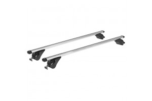 Μπαρες Οροφης Αλουμινιου Με Κλειδαρια KING1 112 CM Κ39 (FLUSH RAILING) - 2 ΤΕΜ.