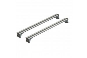 Nordrive Μπάρες Οροφής Αλουμινίου Silenzio 108εκ. Universal για Αυτοκίνητα με Εργοστασιακές Μπάρες (Σετ με πόδια)