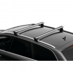 Nordrive Μπάρες Οροφής Αλουμινίου Silenzio 108εκ. Universal για Αυτοκίνητα με Εργοστασιακές Μπάρες (Σετ με πόδια)