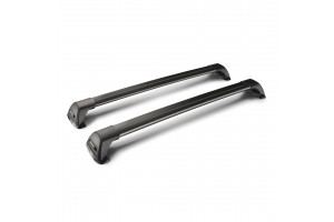 Yakima Μπαρες Οροφης Αλουμινιου Whispbar Flush Mixed Yakima 105+110 cm (ΜΑΥΡΟ ΧΡΩΜΑ/ΜΕ ΚΛΕΙΔΑΡΙΕΣ) Για Ολες Τις Οροφες - 2 ΤΕΜ.