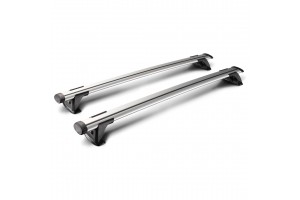 Yakima Μπάρες Οροφής Αλουμινίου 119εκ. για Universal (Σετ με πόδια και κλειδαριά)