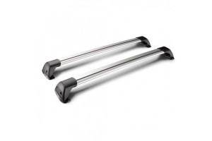 Yakima Μπάρες Οροφής με Κλειδαριά Flush 120cm Αλουμινίου 2τμχ