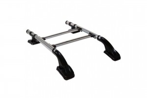 Omtec Μπάρες Οροφής Αλουμινίου για Ford Ranger 2012 (Σετ με πόδια)