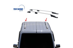 Omtec Μπάρες Οροφής Αλουμινίου 167εκ. για Ford Connect 2002-2014 (Σετ με πόδια)