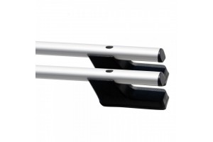 Omtec Citroen Berlingo 1997-2008 Παραλληλες Μπαρες Οροφης Αλουμινιου 2ΤΕΜ Ασημι