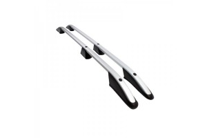 Citroen Jumpy 2016+ Παραλληλες Μπαρες Οροφης Αλουμινιου L1 Μαυρες (ΜΟΝΟ ΔΙΑΚΟΣΜΗΤΙΚΕΣ)