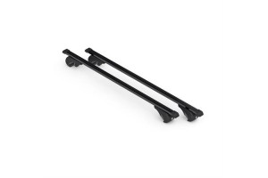 Nordrive Μπάρες Οροφής με Κλειδαριά Rail Top 140cm Ατσάλι Μαύρο 2τμχ