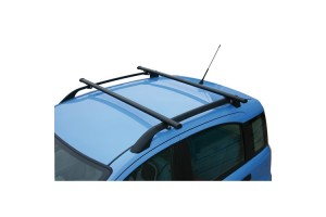 Nordrive Μπάρες Οροφής S/W Club 120εκ. Μαύρη (Σετ χωρίς πόδια)