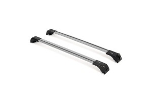 BMW X5 04-07 Μπαρες Οροφης Χαμηλες Αλουμινιου Με Κλειδι 2ΤΕΜ