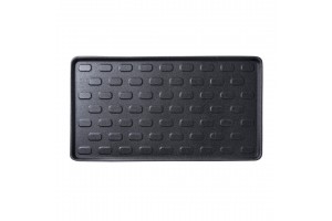 Πατακι Σκαφη Πορτ Μπαγκαζ Basic V-1 90 Χ 50 cm (ΜΑΥΡΟ Πλαστικο PE) - 1 TEM.