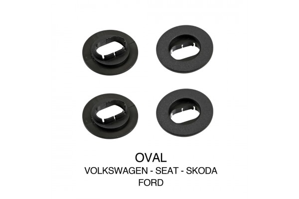 VOLKSWAGEN/SEAT/SKODA/FORD Κουμπωματα Κλιπς Για Πατακια (ΟΒΑΛ) - 4 ΤΕΜ.