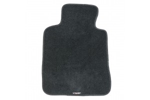 Simoni Racing Πατακι Οδηγου Μοκετα Solo Μαυρο Αντιολισθητικο 1ΤΕΜ.