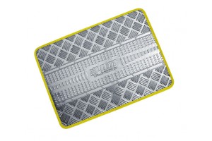 Πατακια Αλουμινιου 49Χ35 Πισω ΝΙΚΕΛ/ΚΙΤΡΙΝΟ