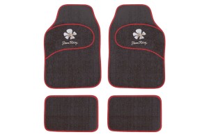 Simoni Racing Πατακια Μοκετα Daisy Μαυρα TSRD/UR