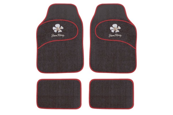 Simoni Racing Πατακια Μοκετα Daisy Μαυρα TSRD/UR Simoni Racing Πατακια Μοκετα Daisy Μαυρα TSRD/UR