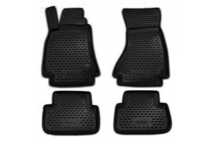 Novline Σετ Πατάκια Σκαφάκι 4τμχ από Λάστιχο για Audi A6