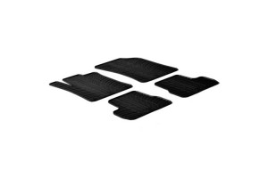 CITROEN C4 CACTUS 5D 2014+ ΠΑΤ.ΜΑΡΚ.ΛΑΣΤΙΧΟ ΣΚΑΦΑΚΙΑ (ΜΑΥΡΟ) - 4 ΤΕΜ.