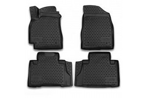 Novline Σετ Πατάκια Σκαφάκι 4τμχ από Λάστιχο για Fiat Tipo