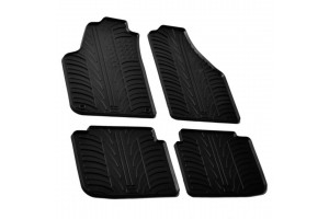 Lampa Σετ Πατάκια 4τμχ από Λάστιχο για Fiat Idea