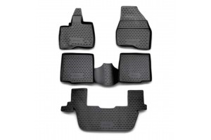 Novline Πατάκια Λάστιχο {Καουτσούκ} Μαρκέ Για Ford Explorer 2011>20145ΤΕΜ. CARFRD00003HG/NV