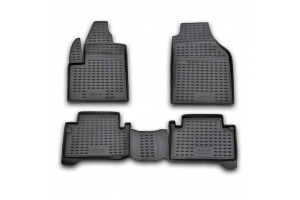 Novline Πατάκια Λάστιχο {Καουτσούκ} Μαρκέ Για Ford Transit Connect 06/02+ 1571892G