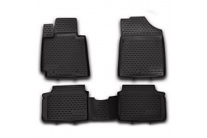 Μαρκε Πατακια Σε Σκαφη Tpe Λαστιχο Για Hyundai i20 Htb 2019+ΣΕ Μαυρο Χρωμα Novline - 4 ΤΕΜ.