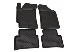 Novline Hyundai Coupe 2001> Πατακια Μαρκε Λαστιχο Σκαφακια (ΜΑΥΡΟ) - 4 ΤΕΜ.