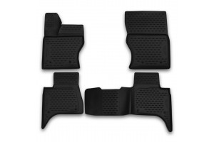 Novline Land Rover Range Rover Sport 2013> Πατακια Μαρκε Λαστιχο Σκαφακια (ΜΑΥΡΟ) -  4ΤΕΜ.