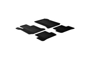 Πατάκια Λάστιχο Μαρκέ Για Mercedes Classe C