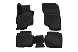 Novline Σετ Πατάκια 4τμχ από Λάστιχο για Mitsubishi Outlander 2019-2019