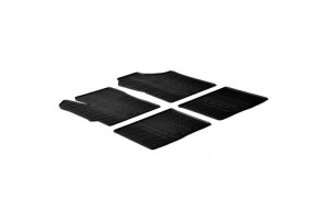 Lampa Σετ Πατάκια 4τμχ Λάστιχο Toyota Yaris